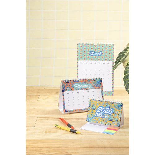 Calendrier De Bureau Personnalisable CreaDate Combo - 3