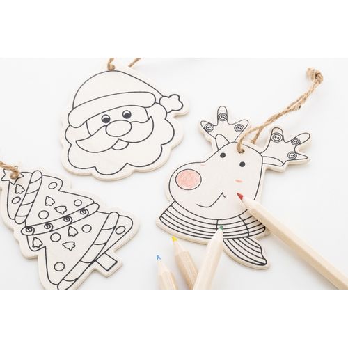 Ornements De Sapin De Noël À Colorier Oppland thumbnail 5
