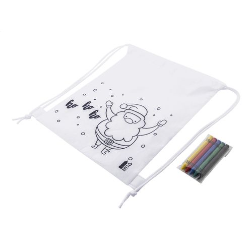 Colouring Christmas Drawstring Bag Julfar Bag B Colouring Christmas Drawstring Bag Julfar Bag B