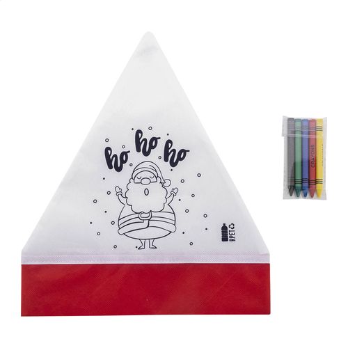 Bonnet De Père Noël À Colorier Julfar Hat - 2