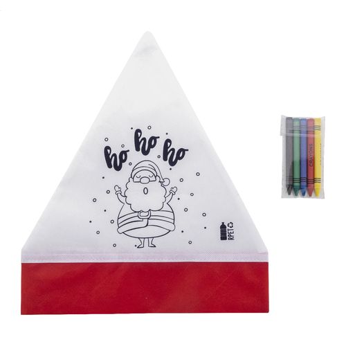 Bonnet De Père Noël À Colorier Julfar Hat - 1
