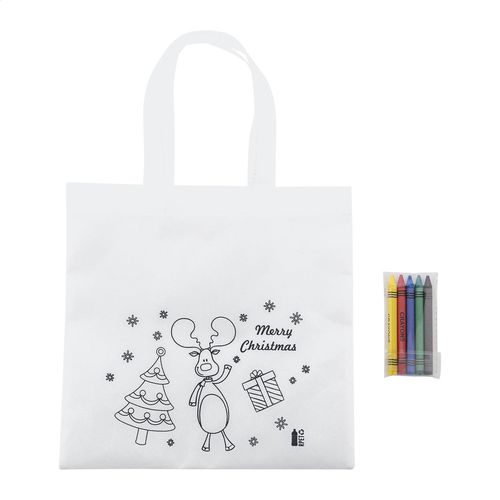 Sac De Noël À Colorier Julfar Shop
