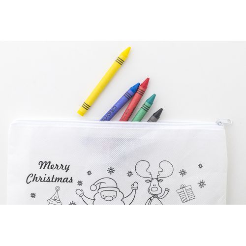 Étui À Stylo Noël À Colorier Julfar Draw - 3