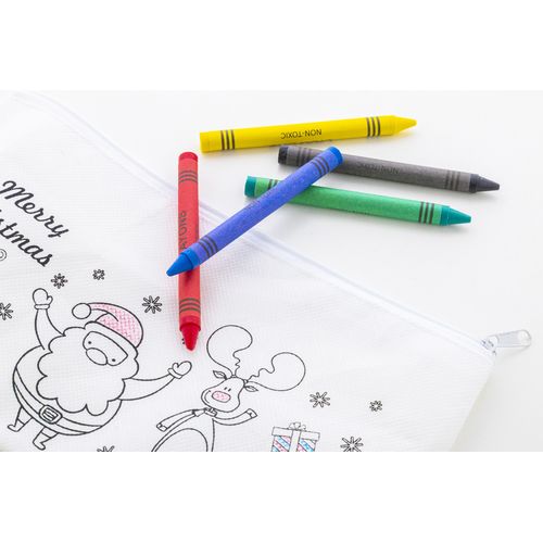 Étui À Stylo Noël À Colorier Julfar Draw - 4