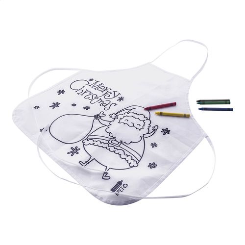 Tablier De Noël À Colorier Julfar Cook - 5