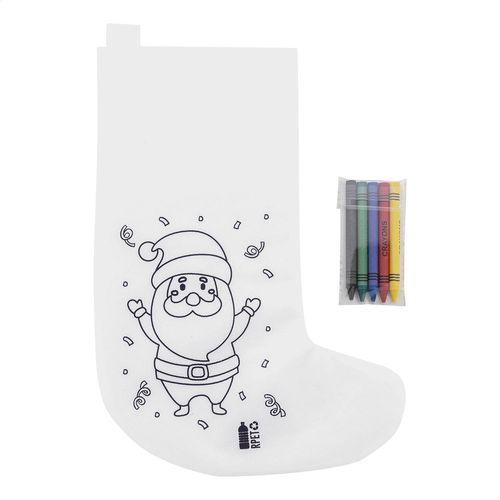 Chaussette De Noël À Colorier Julfar Gift - 2