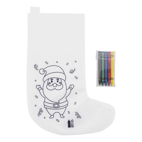 Chaussette De Noël À Colorier Julfar Gift - 1