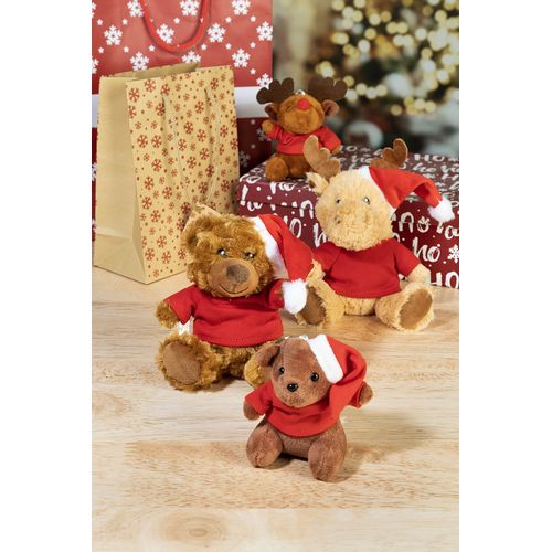 Porte-Clés Ourson De Noël En Peluche Julnalle - 9