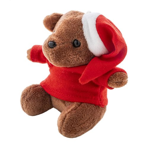 Porte-clés ourson de Noël en peluche Julnalle - 7
