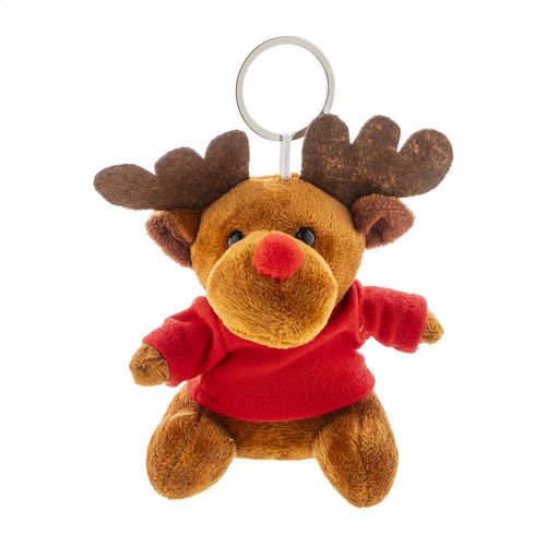 Porte-Clés Renne De Noël En Peluche Julren - 1