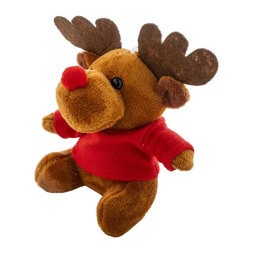 Porte-Clés Renne De Noël En Peluche Julren - 5