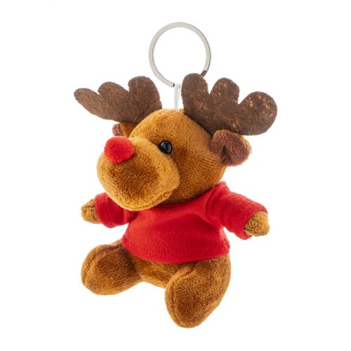 Porte-clés renne de Noël en peluche Julren - 2