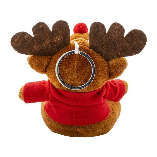 Porte-Clés Renne De Noël En Peluche Julren - 7