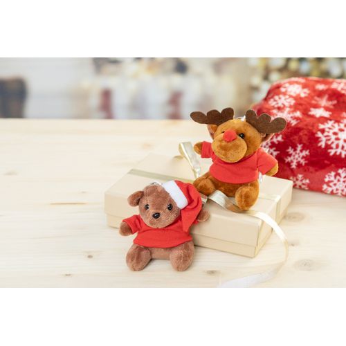 Porte-Clés Renne De Noël En Peluche Julren - 5