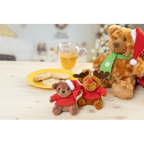 Porte-Clés Renne De Noël En Peluche Julren - 6