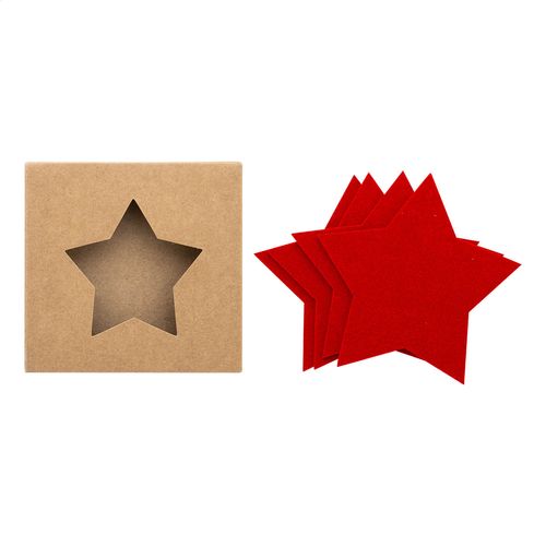 Set De Sous-Verres De Noël En Rpet Vagnes - 1