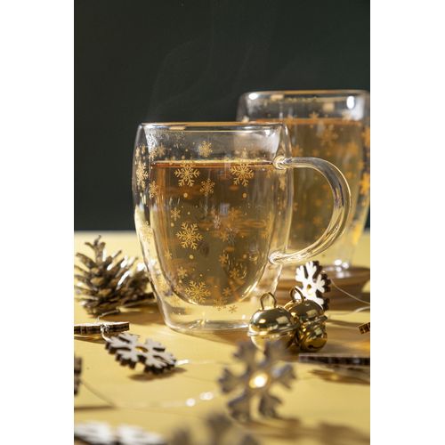 Mug Thermos De Noël En Verre Snostro - 5