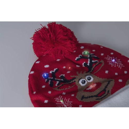 Chapeau D'Hiver Led De Noël, Renne Norrsken - 7