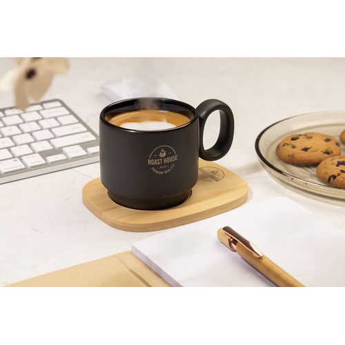 Mug En Céramique Avec Plateau En Bambou Kaguya thumbnail 8