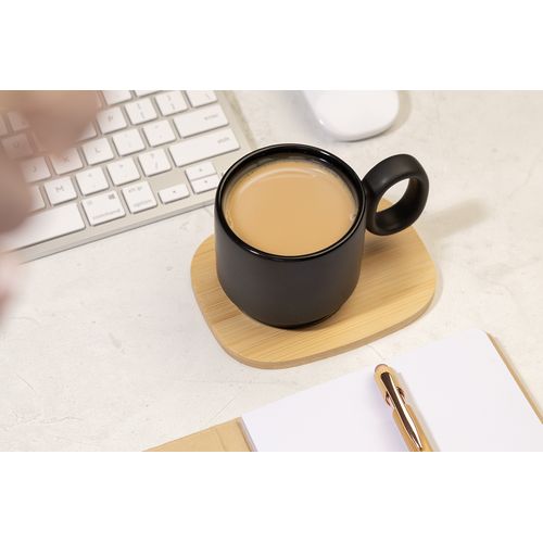 Mug En Céramique Avec Plateau En Bambou Kaguya thumbnail 7