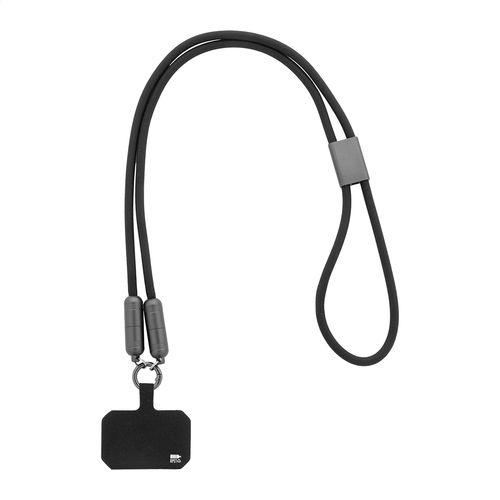 Câble Tour De Cou Pour Téléphone Portable 60 W En Rpet Fastly - 3