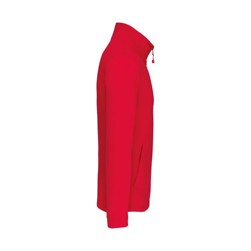 Veste Polaire À Fermeture Éclair Longue KA9102 thumbnail 4