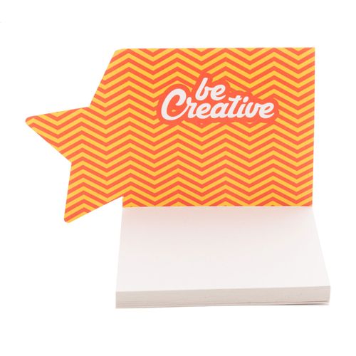 Custom Sticky Notepad, Star CreaStick Xmas
