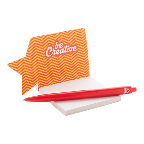 Custom Sticky Notepad, Star CreaStick Xmas