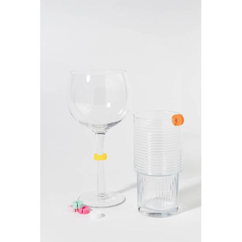 Set Bagues De Verres Cupperty - 5