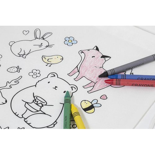 Sac À Cordon De Coloriage Rpet, Animaux Zocolo - 7
