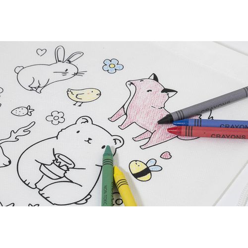 Sac À Cordon De Coloriage Rpet, Animaux Zocolo - 7