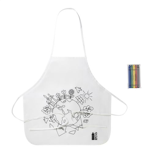 Tablier De Cuisine À Colorier En Rpet Ecolo - 1