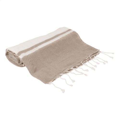 Recycled Cotton Beach Towel And Drawstring Bag Tortuga
