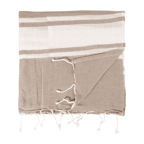 Recycled Cotton Beach Towel And Drawstring Bag Tortuga