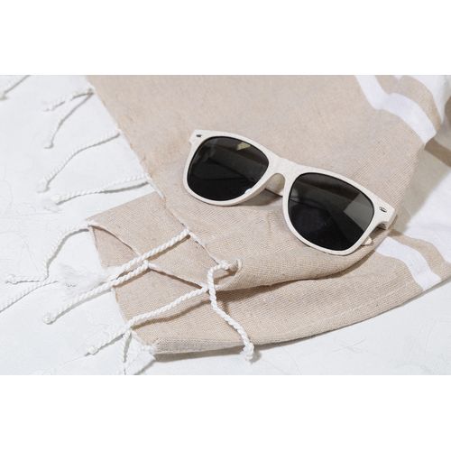 Recycled Cotton Beach Towel And Drawstring Bag Tortuga