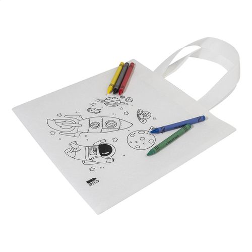 Sac Shopping À Colorier En Rpet Spacolo - 5