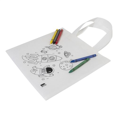 Sac Shopping À Colorier En Rpet Spacolo - 5