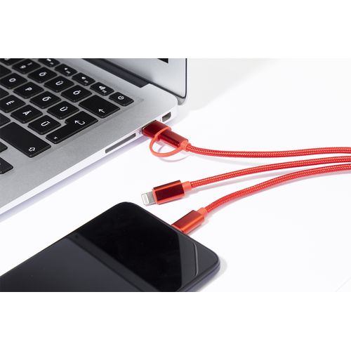 Porte-Clés Avec Câble De Charge Usb Rafob - 4