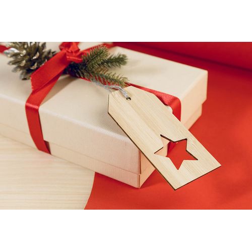 Étiquette Cadeau En Bambou, Étoile BamTag thumbnail 5