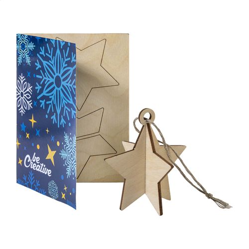 Carte De Noël, Étoile FestiCard - 2