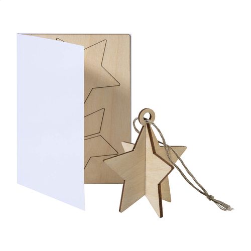 Carte De Noël, Étoile FestiCard - 3