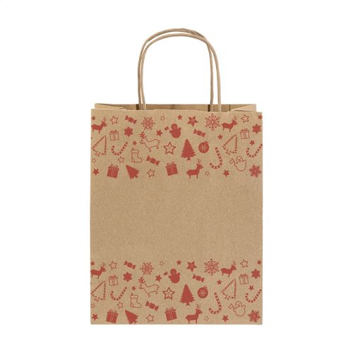 Sac Cadeau De Noël, Format Moyen Julegave M - 4