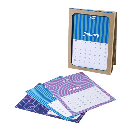 Calendrier De Bureau Personnalisé CreaDate Shuffle - 10