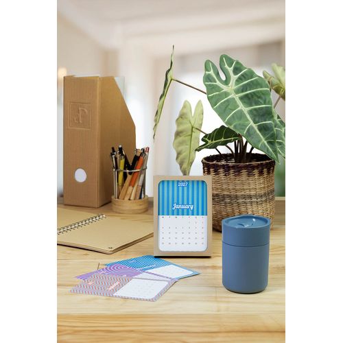 Calendrier De Bureau Personnalisé CreaDate Shuffle - 5