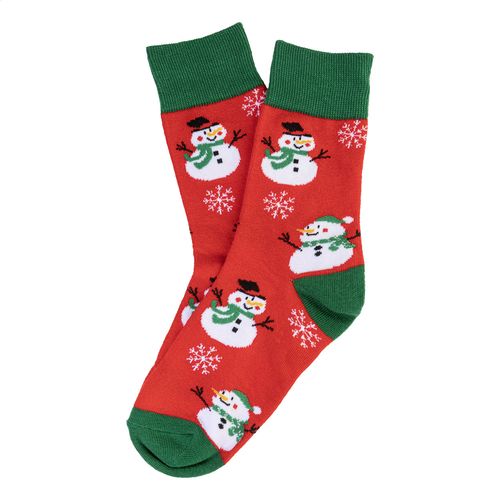 Chaussettes De Noël, Bonhomme De Neige Julsokka - 1