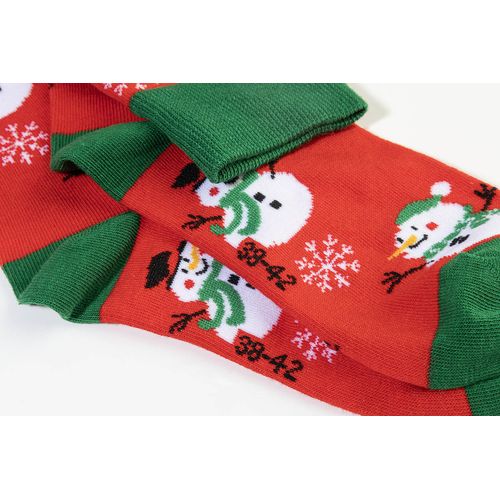 Chaussettes De Noël, Bonhomme De Neige Julsokka - 2