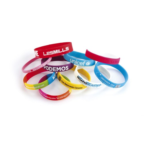Bracelets silicone personnalisés
