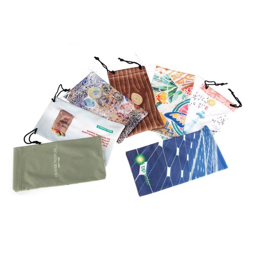 Pochettes lunettes microfibre personnalisées