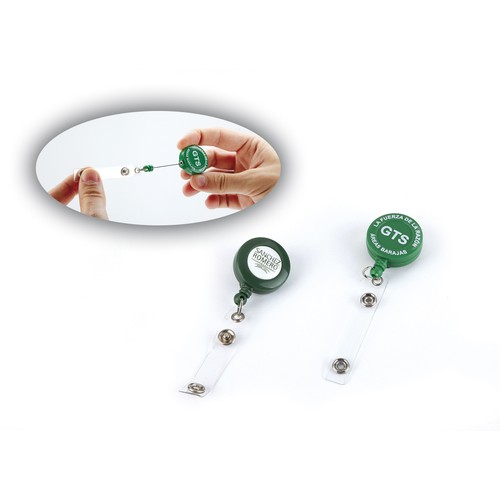 Porte-badge personnalisé avec cordon extensible