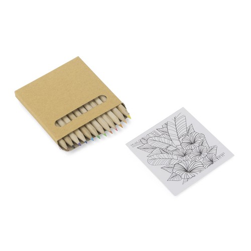 Livre de coloriage avec crayons LOTI